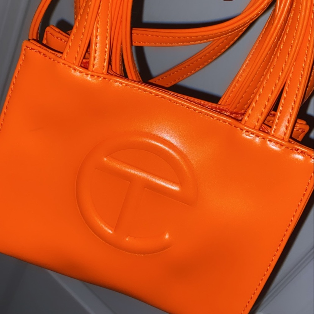 Orange authentic Telfar bag!